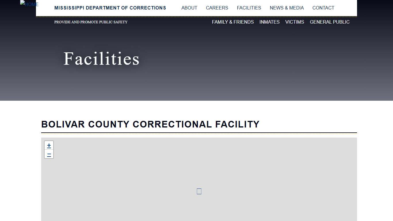 Bolivar County Correctional Facility Mississippi Department of Corrections